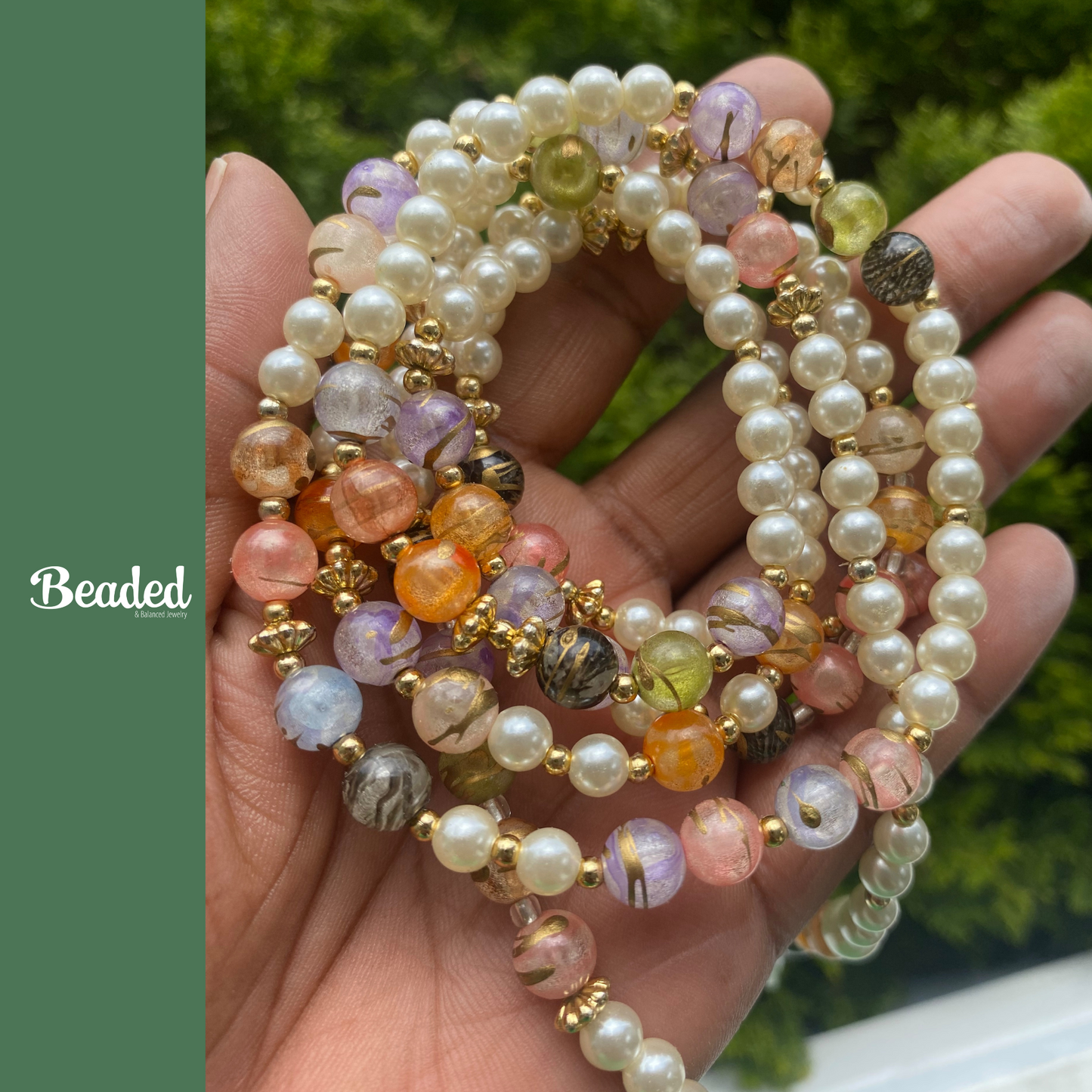 Reset – Spiritual Quartz Waist Bead for Renewal, Rest & Clarity | Repurposed Healing Jewelry