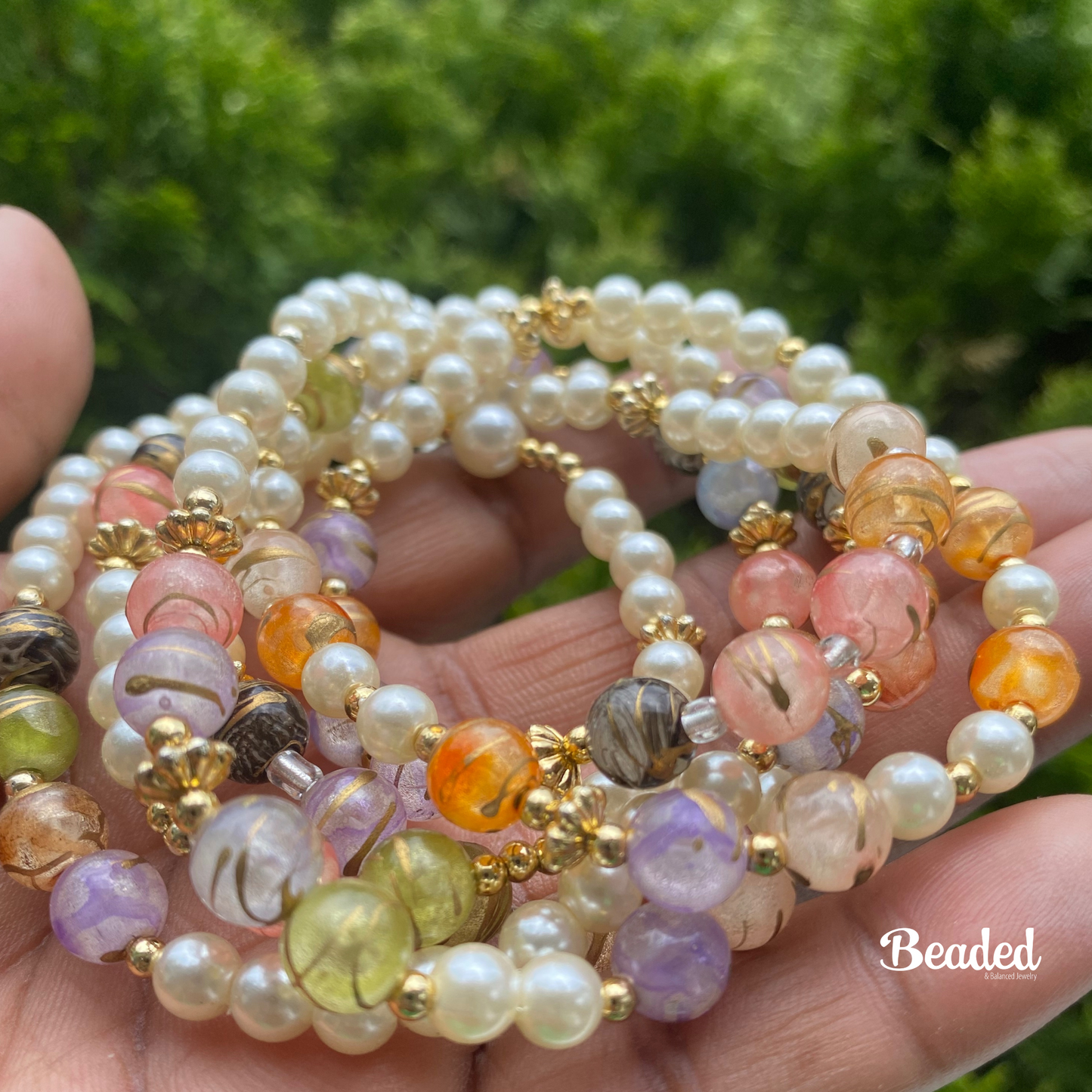 Reset – Spiritual Quartz Waist Bead for Renewal, Rest & Clarity | Repurposed Healing Jewelry