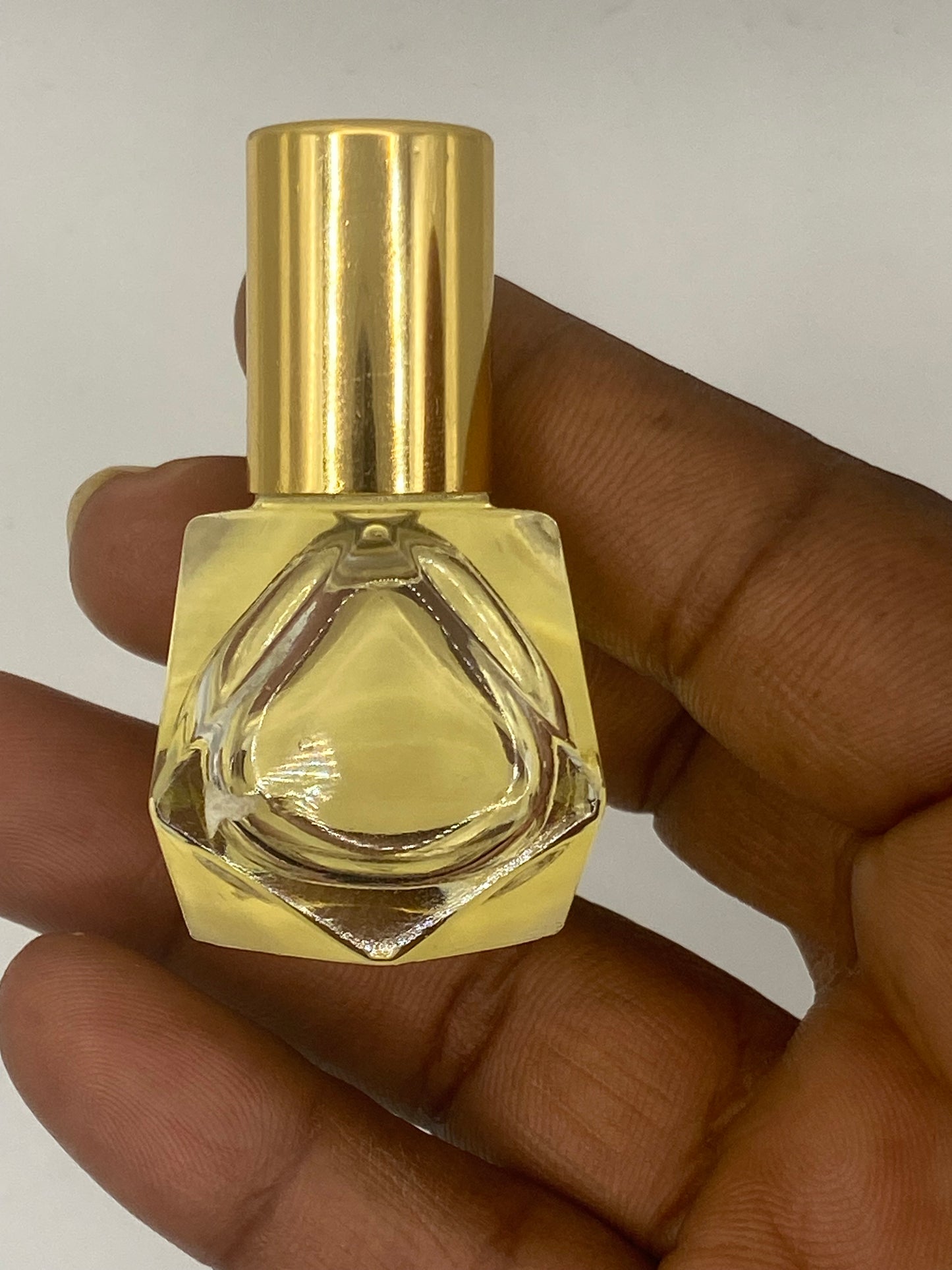 ✨ Mini Ritual Body Oils – 8mL Polygonal Bottle | Sweet Soul Pink Sugar & Tender Aura Baby Powder