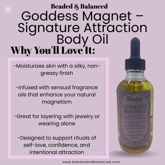Goddess Magnet – Signature Attraction Body Oil ( PRE- ORDER)