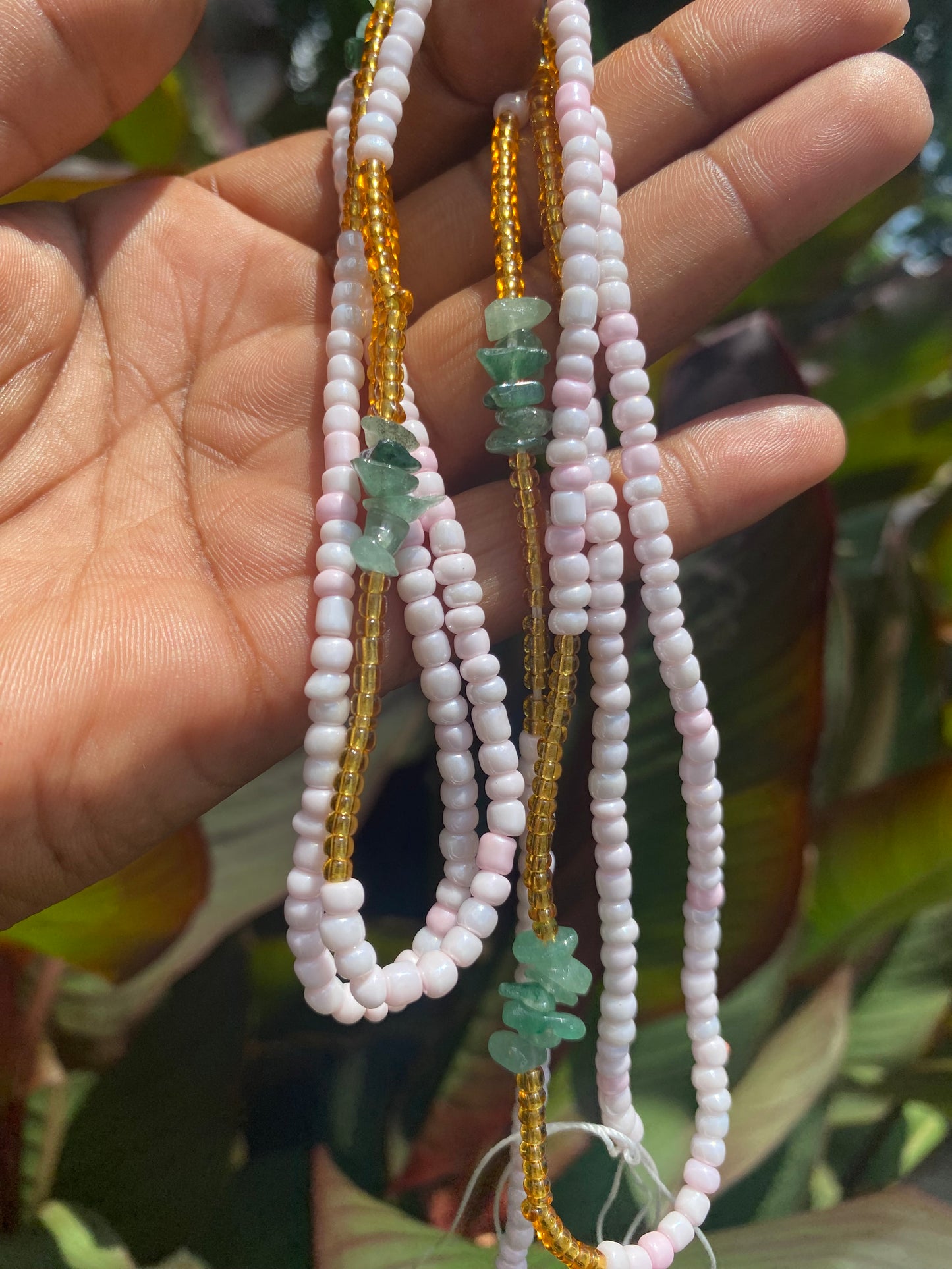 “Love Me Again” Aventurine Waist Bead