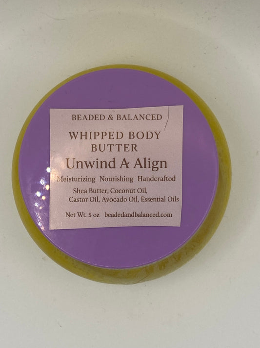 Unwind & Align — Whipped Body Butter (5 oz)